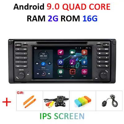 Android 9,0 ips DSP 4G 64G Автомобильный gps радио для BMW X5 E53 E39 Мультимедиа Навигация стерео аудио экран DVD плеер головное устройство - Цвет: 9.0 2G 16G IPS