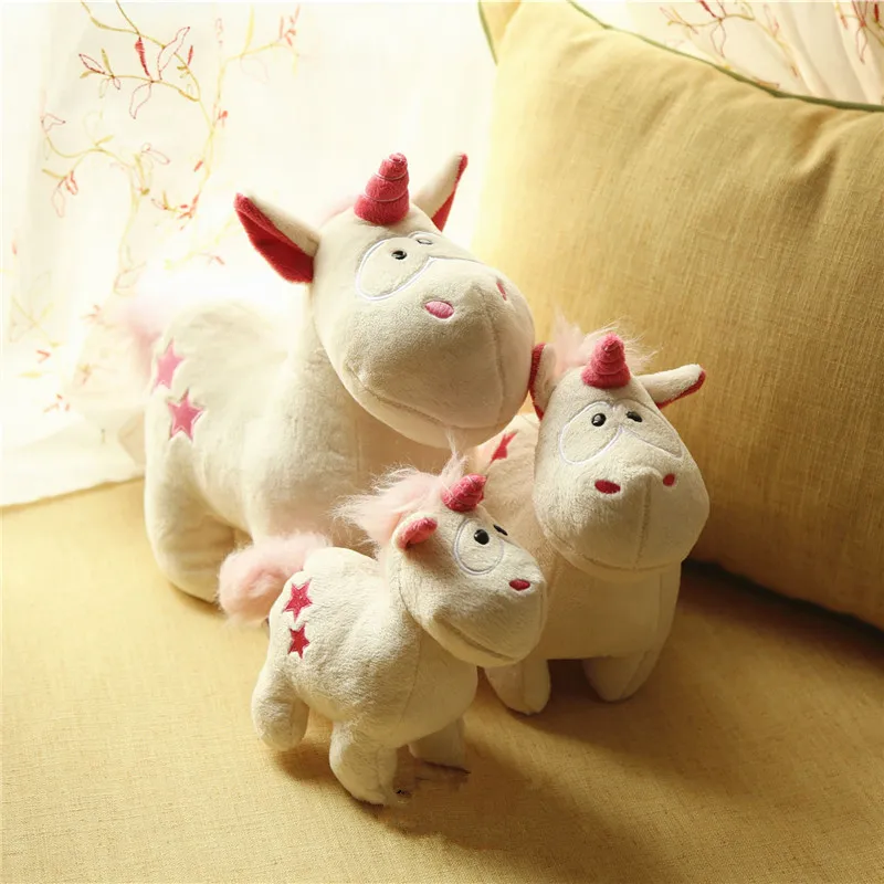 Unicorn Lovely Sleeping Comforting angel INS Doll Plush Sofa Bed Stuffed Child Toys Birthday X