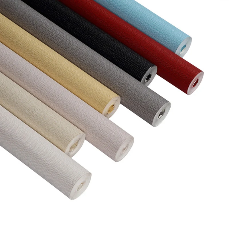 Pvc Wrinkled Simple Backgroundwallpaper Roll 3d Modern