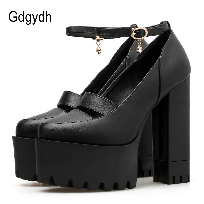 heeled rubber shoes