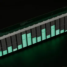 Diy комплекты светодиодный анализатор музыкального спектра аудио уровень VU метр MP3 PC усилитель аудио индикатор скорость регулируемый AGC
