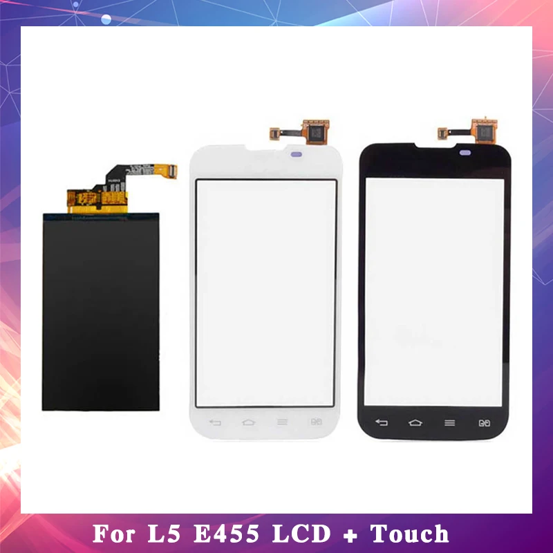 

4.0'' For LG L5 II Dual E455 Lcd Display With Touch Screen Digitizer Sensor High Quality