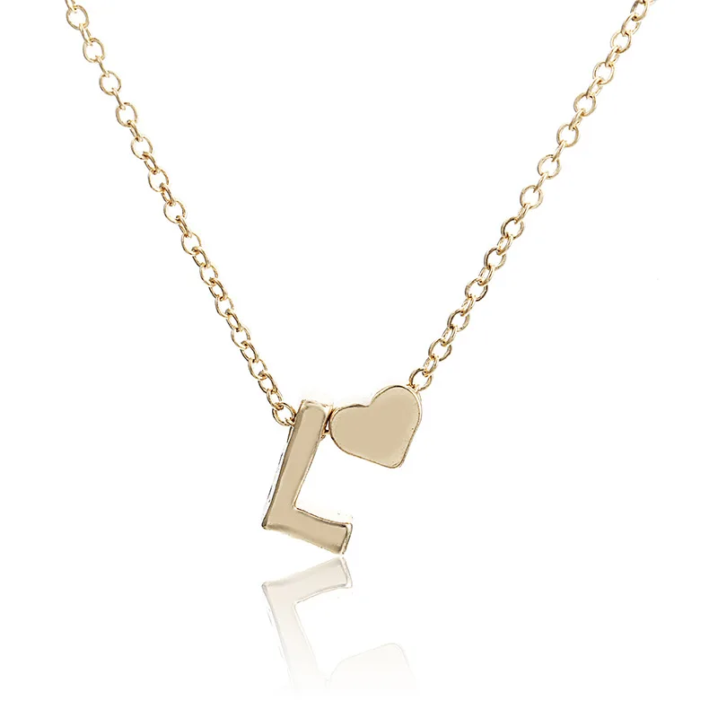 L& H горячая Распродажа женское золотое подвесное ожерелье классическое массивное ожерелье для женщин модные чокер ювелирные изделия - Окраска металла: L
