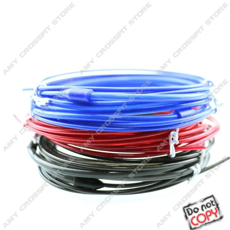 

3 Meters replace cable for jump rope / skipping rope / Speed Cable Jump Rope MMA Box home gym