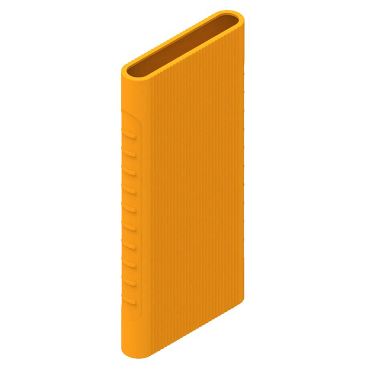 Non-slip мягкий силиконовый Защитный чехол в виде ракушки для Xiaomi Mi Мощность банк 3 10000 мА/ч, Мощность банк Батарея - Цвет: Цвет: желтый
