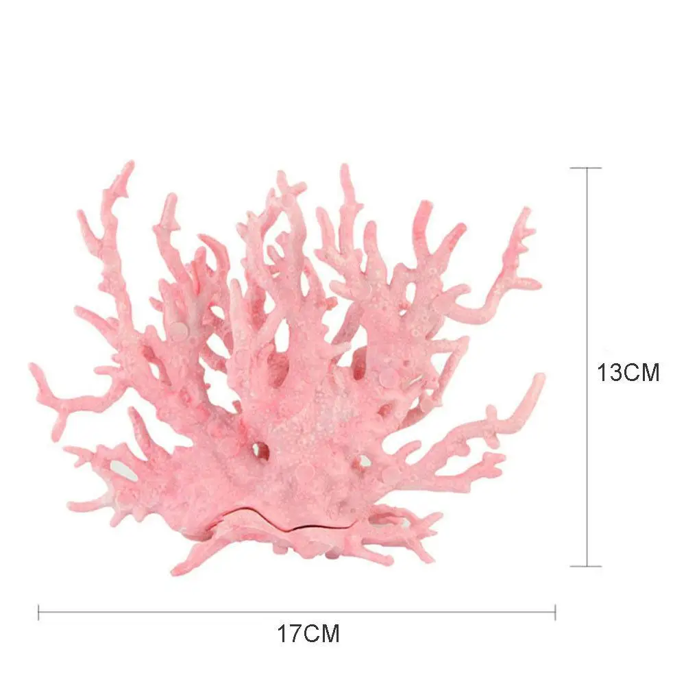 Имитация коралловых искусственных водных растений для украшения аквариума