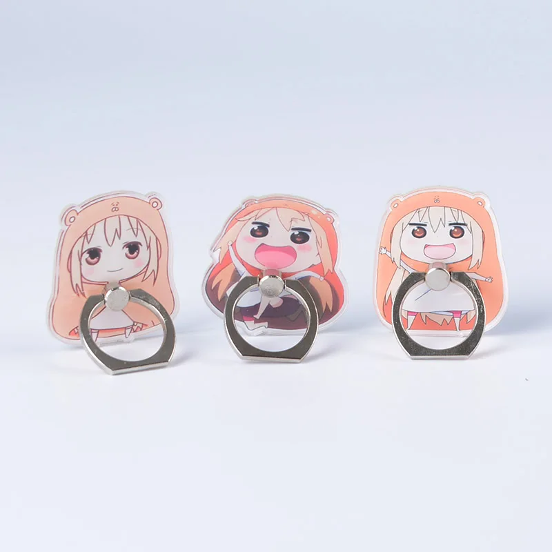 Koteta аниме Himouto Umaru Cham Umaru Chan Doma модель наклейка палец кольцо держатель мобильного телефона милый iphone кольцо подставка