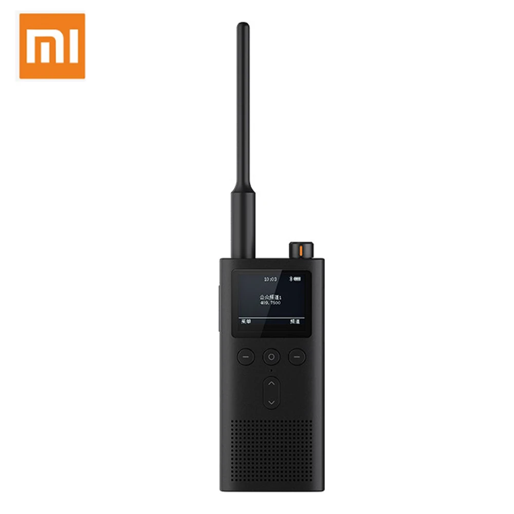 Xiaomi Mijia Walkie-talkie 2 IP65 Водонепроницаемый и пыленепроницаемый портативный наружный радиоприемопередатчик UVHF двухдиапазонный интерфон