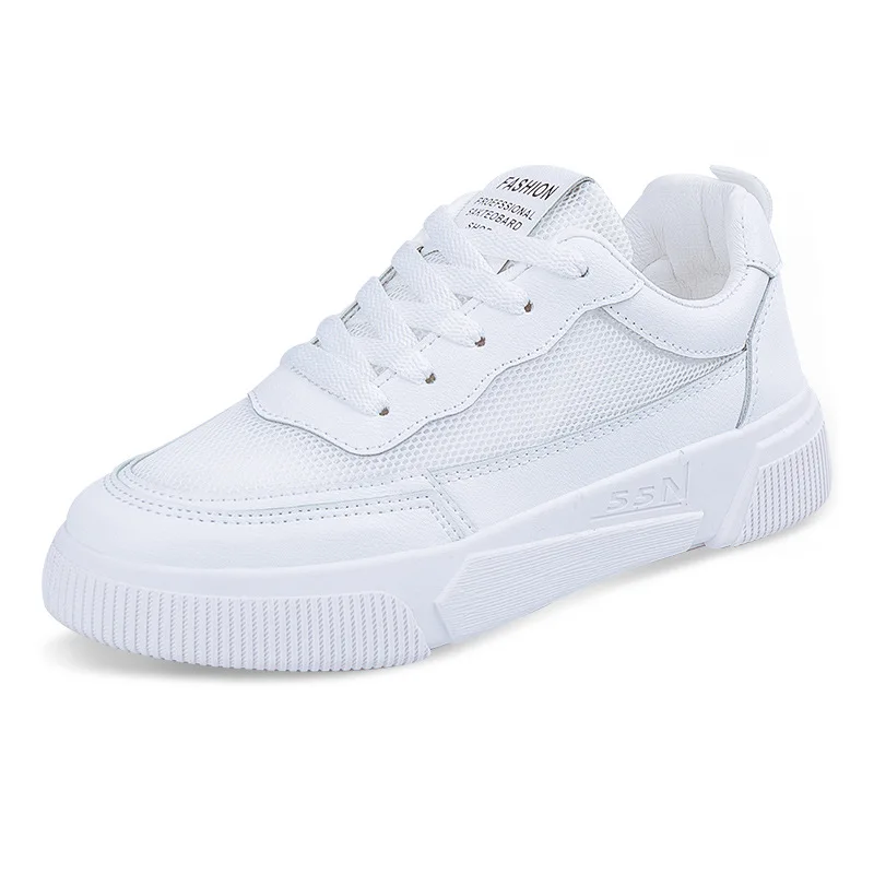 

Woman Casual Shoes Breathable 2018 Sneakers New Arrivals Fashion Mesh Sneakers Female Platform Shoes Wedges White Shoes