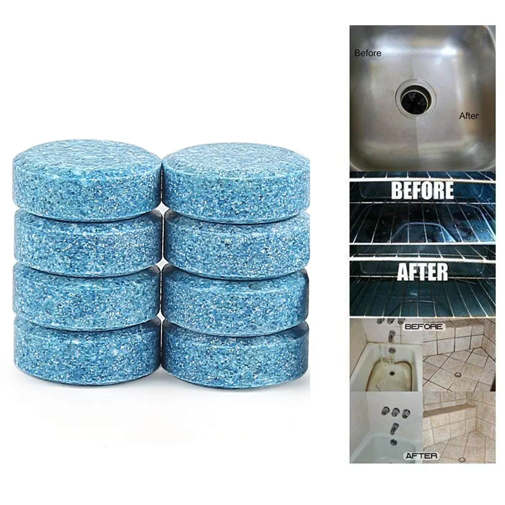

10pcs/lot Multifunctional Effervescent Spray Cleaner Glass Cleaner kitchenware toilet cleaner Car Windshield Glass Detergent