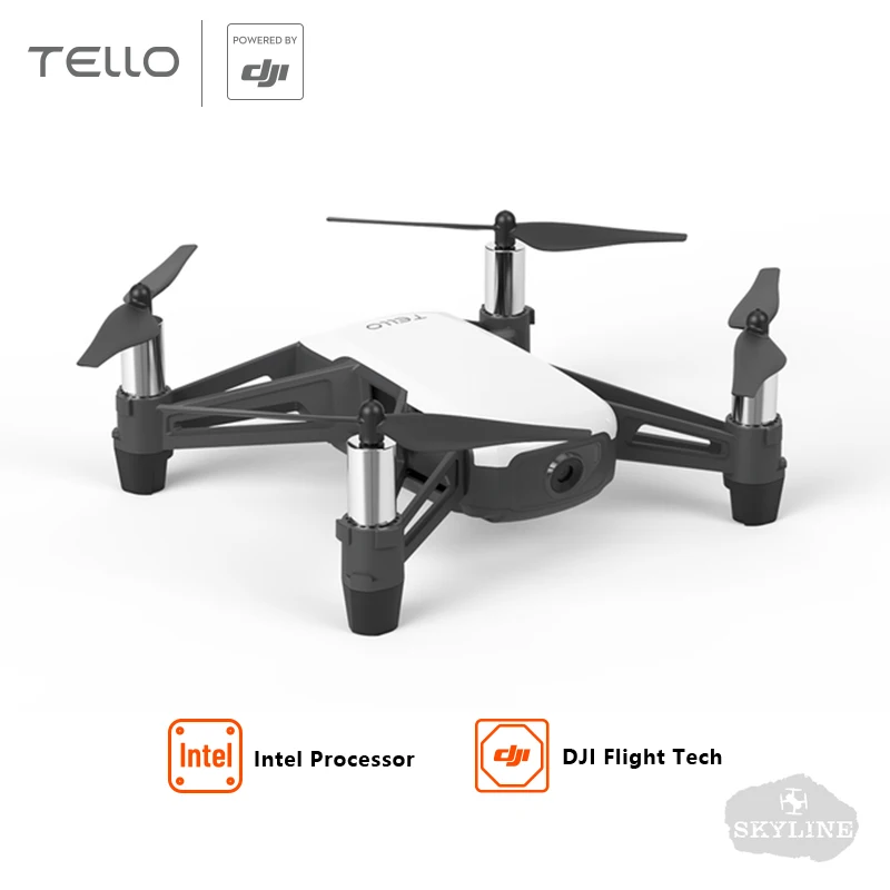 DJI Tello камера Дрон мини дроны 720P HD Трансмиссия приложение управление складная игрушка FPV Квадрокоптер снимать быстрые видео с EZ снимков