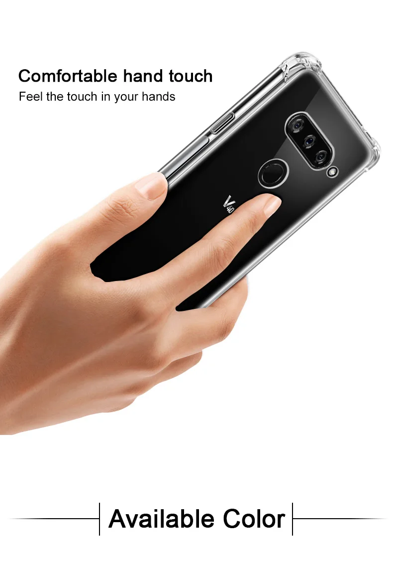 Olhveitra Прозрачный чехол для LG V30 V40 V20 чехол мягкий силиконовый прозрачный чехол для LG G6 G7 плюс Q6 Q9 K4 K40 K50 V50 ThinQ Funda