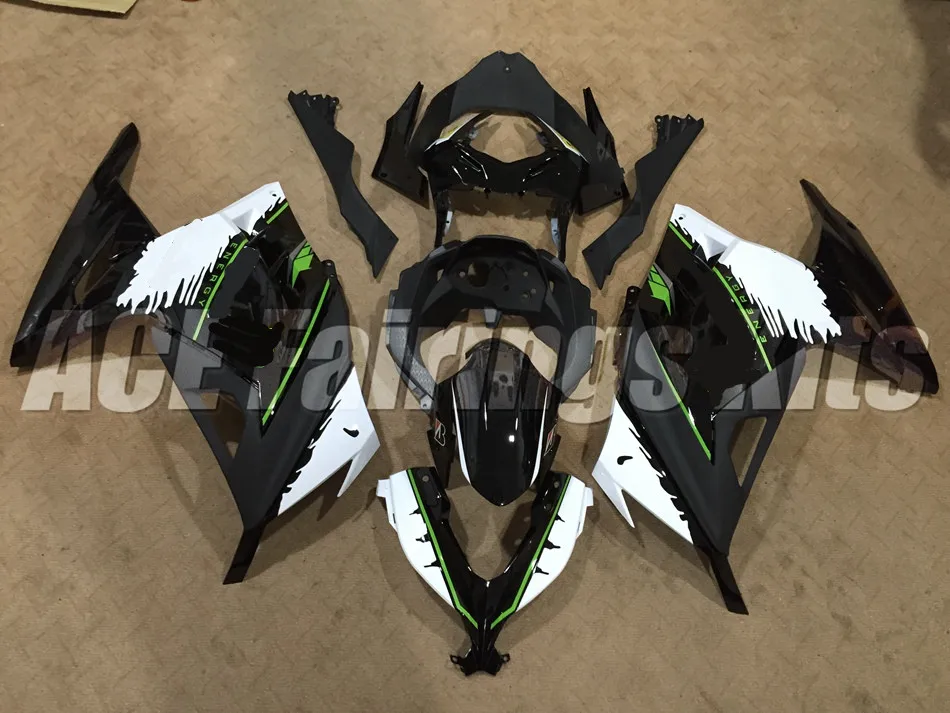 

New Injection Abs Fairing Kit Fit for kawasaki EX300 2013 2014 2015 Ninja300 13 14 15 EX 300 Bodywork set black white green 27