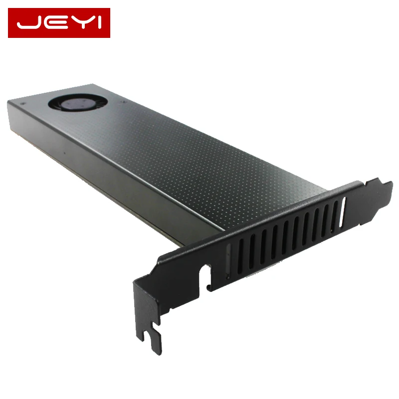 JEYI SK8-NEW добавить на карту M.2 NVMe адаптер к PCIE3.0 GEN3 m3. встроенный турбо вентилятор для 2230-22110 размера NVME GEN3 m3