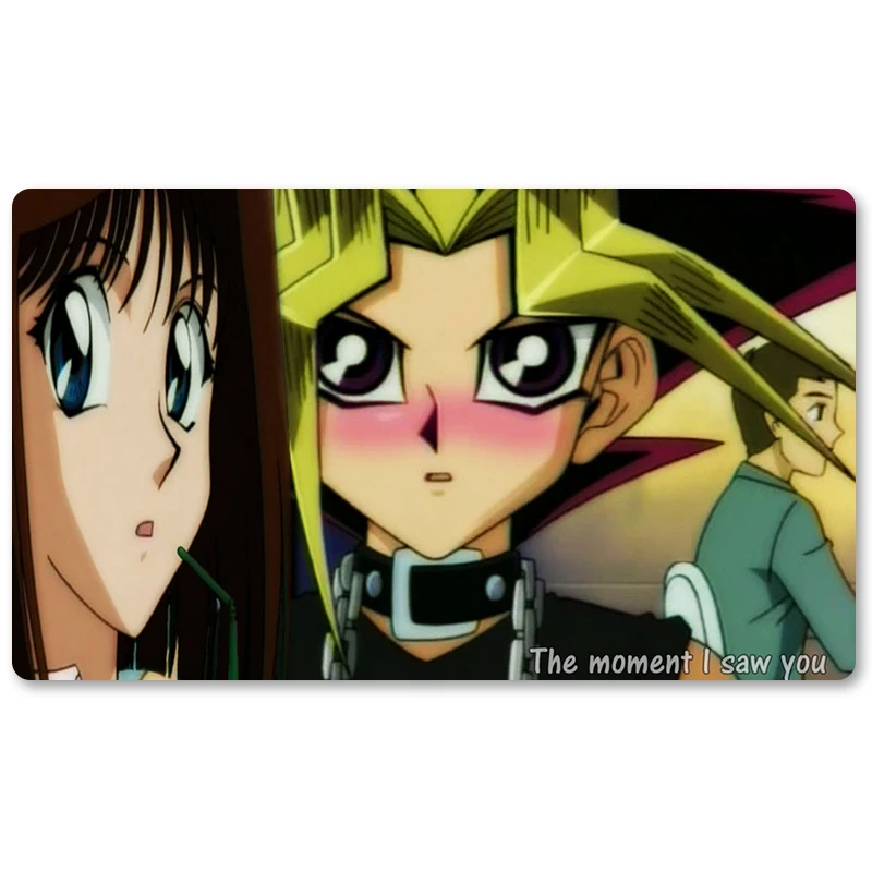 

Many Playmat Choices - Yami x Anzu - Heartbeat - Yu-Gi-Oh! Playmat Board Game Mat Table Mat for YuGiOh Mouse Mat