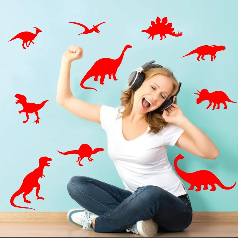 ديناصور جدار صائق-الفتيان ديناصور طقطق الشارات بوي نوم جدار ديكور ملصق 10 مجموعة أطفال غرفة جدارية Y-74 ديناصور جدار صائق-الفتيان ديناصور طقطق الشارات بوي نوم جدار ديكور ملصق 10 مجموعة أطفال غرفة جدارية Y-74