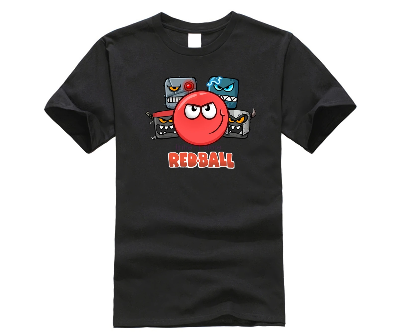 

Funny men t shirt novelty tshirt women Red Ball 4 - The Crew T-shirt
