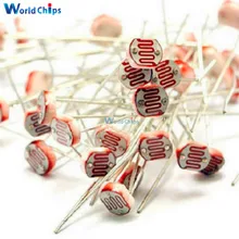 100 шт. фото светильник чувствительный резистор Фоторезистор 5516 GL5516