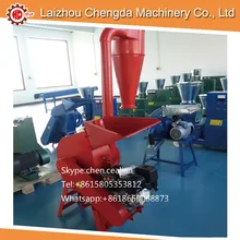 Бытовой небольшой 4 кВт завод прямые поставки из хлопка, соломы Кукуруза Риса Молоток мельница