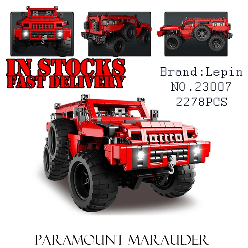 

Lepin 23007 2278Pcs Genuine Technic Series The Marauder rc car-styling Building Blocks Bricks Educational Toys for children gift