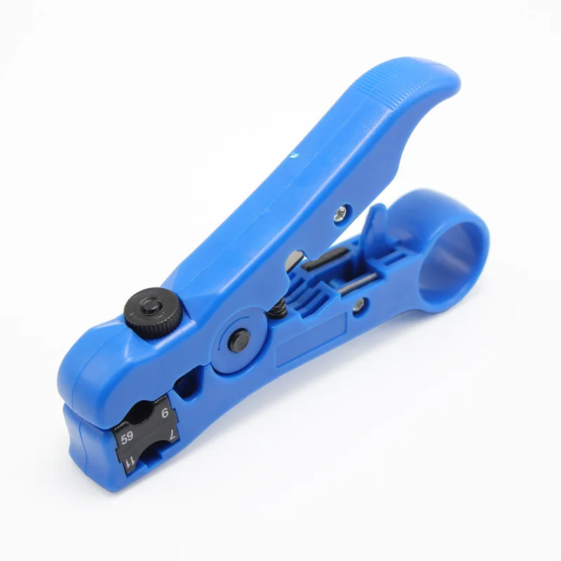 Multifunctional Coaxial Cable Stripper, Cutting, Trimming Tool, Mini