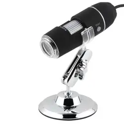 Портативный практичный цифровой микроскоп Эндоскоп ручной эндоскоп 8LED черный 1000X мобильные телефоны мониторинга фотографии водонепрони