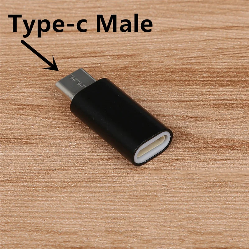 FFFAS Typ C Stecker auf 8 Pin Weibliche USB Kabel Konverter Ladegerät Typ-c Anschluss Adapter für A