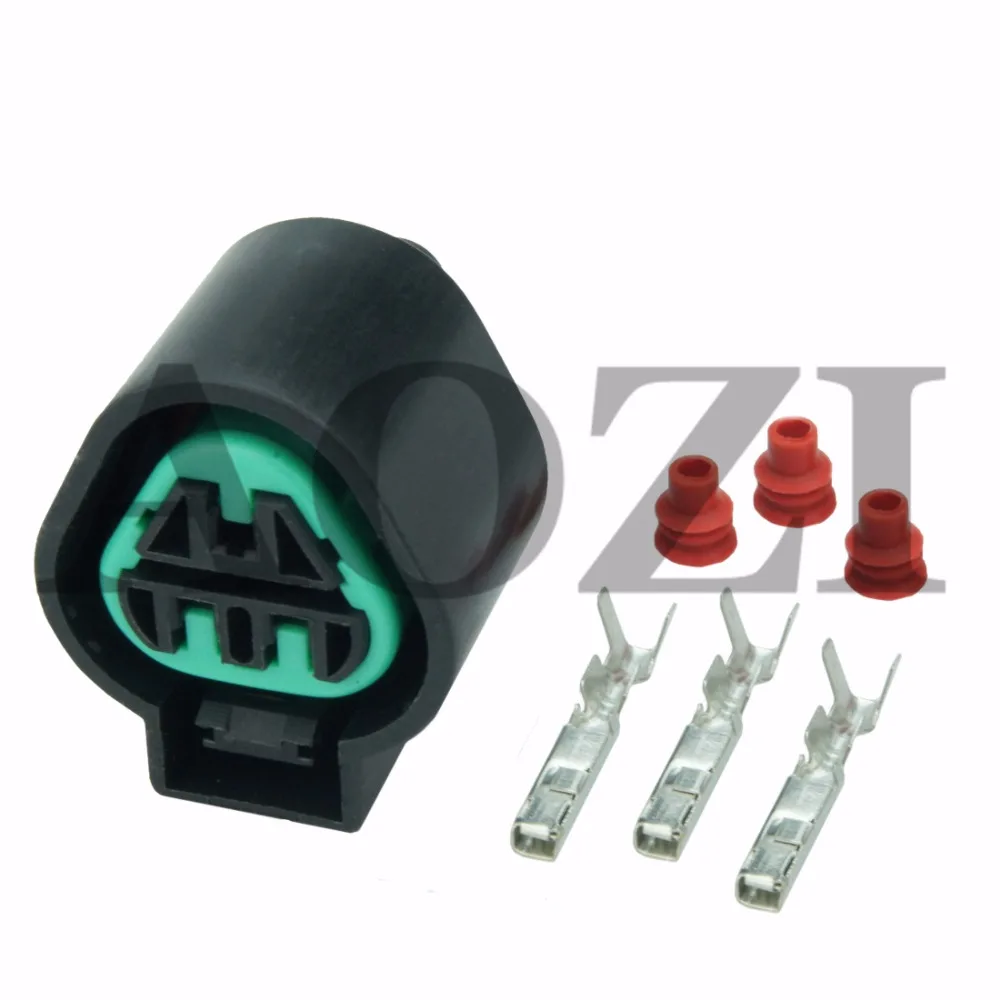 

10 Sets New Cable Terminal Waterproof 3 Pins Connector PB625-03027 For Car Truck Parts