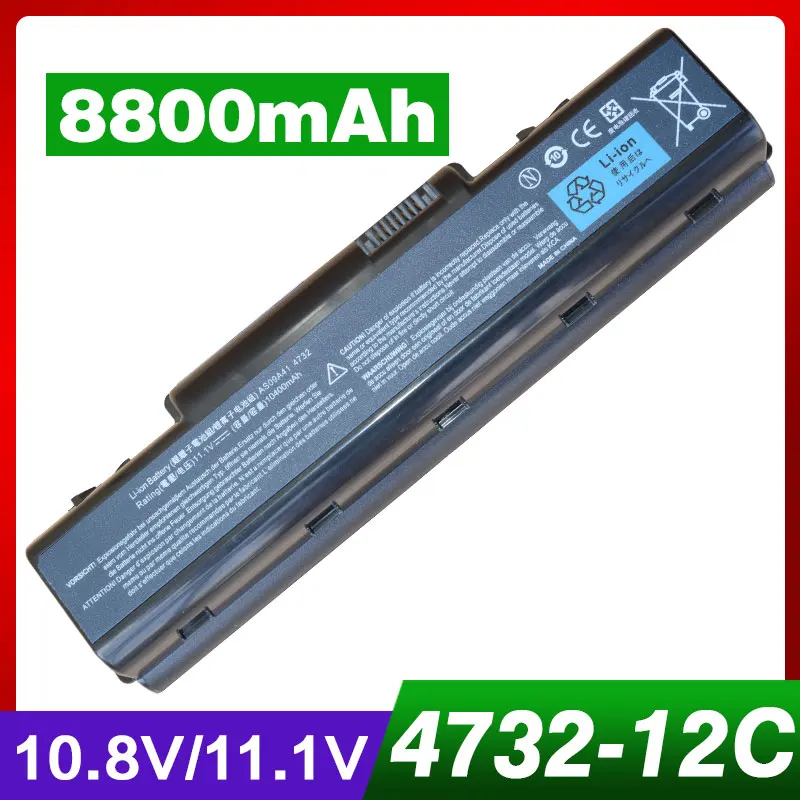 

8800mAh laptop battery for ACER AS09A31 AS09A51 AS09A56 AS09A61 AS09A71 AS09A73 AS09A75 AS09A90 Aspire 4732 5332 5335 5516 5517