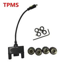 Special Car Tire Pressure System TPMS Only for Klyde Brand car dvd display the tempreature and pressure+high degree accuracy