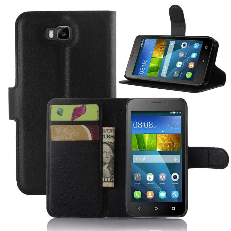 Роскошные Hoesjes Housse Для Huawei Ascend Y560 U02/Huawei Y541 U02 Y5c 4.5 ''Phone Случаи Стенд Бумажник PU
