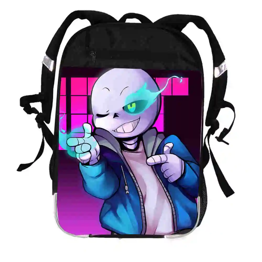 Undertale рюкзак животные галактика аниме Sans Frisk FNAF Покемон для женщин и мужчин