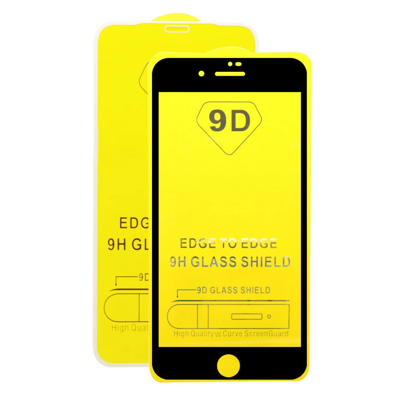 Felkin 9D de vidrio templado para iPhone 7 8 Xr X Xs X Max 5 6 S 6 Plus Protector de pantalla en iPhone Xr X Xs X Max 5 5 5 6 6 7 8 protectora de vidrio