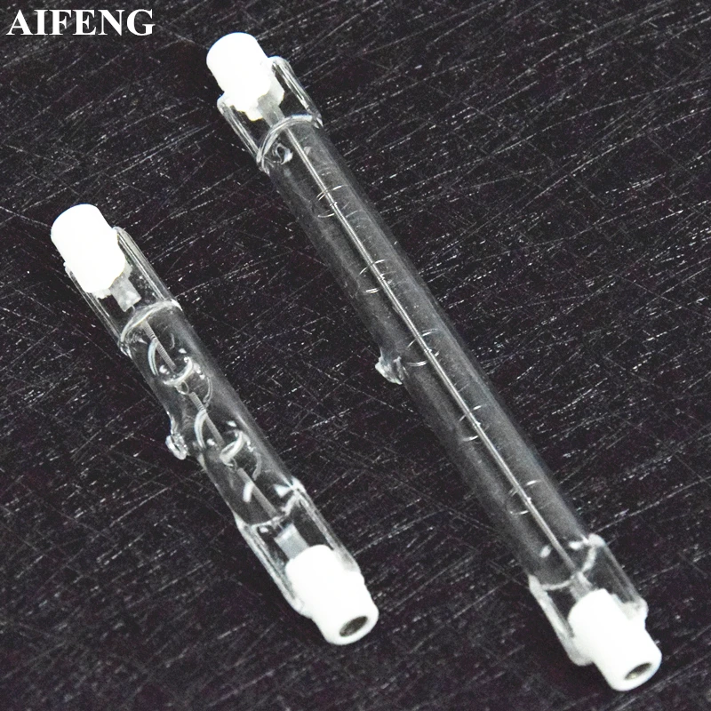 

AIFENG J78 J118 R7s Halogen Bulb 150W 500W Halogen Lamp 78mm 118mm Double Ended Linear R7s Halogen Light Bulb Warm White AC 220V