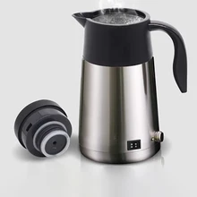 1.3L большой емкости электрический чайник грузовик с Автомобильный чайник термос 12V24V водонагреватель чашки автомобиля Бутылка горячей воды