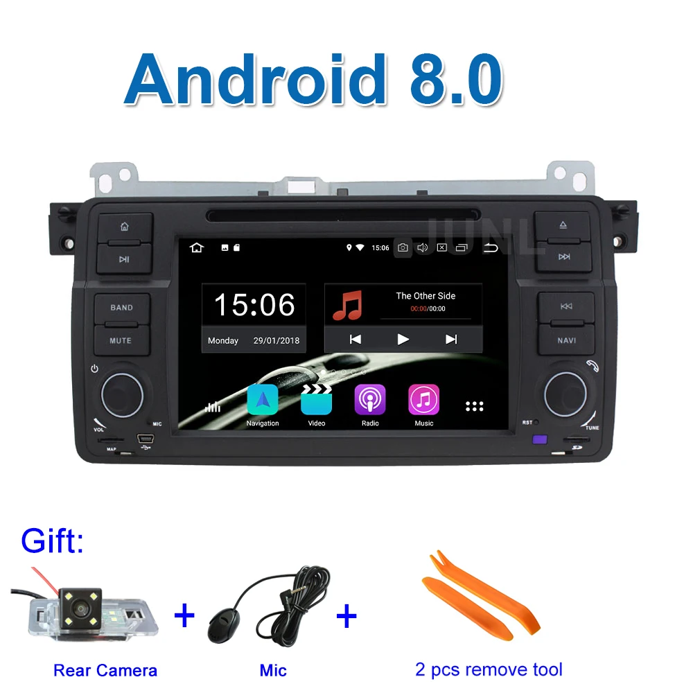 

4 GB RAM Android 8.0 Car DVD Player for BMW E46 Rover 75 M3 with Radio WiFi Bluetooth GPS Navigation