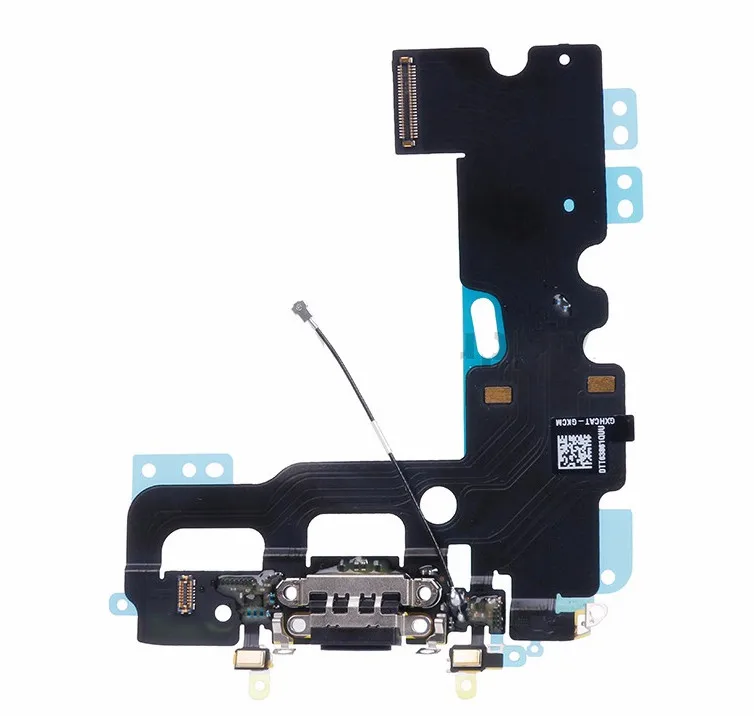 Heyman Flat Cable for Apple iPhone 7 Replacement parts charge connector headphone connector with components 