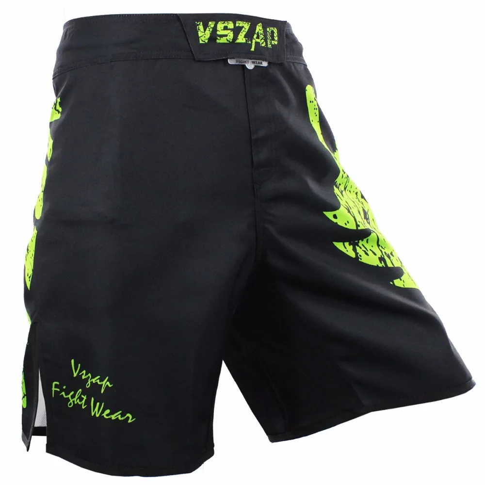 VSZAP Pantalon MMA шорты Дешевые Мужские Mma одежда Дышащие хлопковые шорты для борьбы с захватом бокса Thai тайские брюки Boxeo