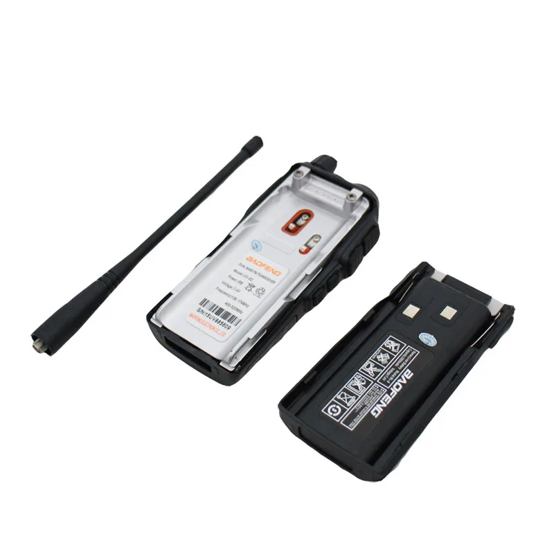 Baofeng UV 82 двухстороннее радио 8 Вт 10 км Dual PTT Band CB VHF UHF Ham Любительская мощная рация UV82