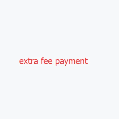 

extra fee