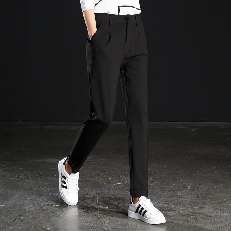 

women ankle length pants for autumn spring
