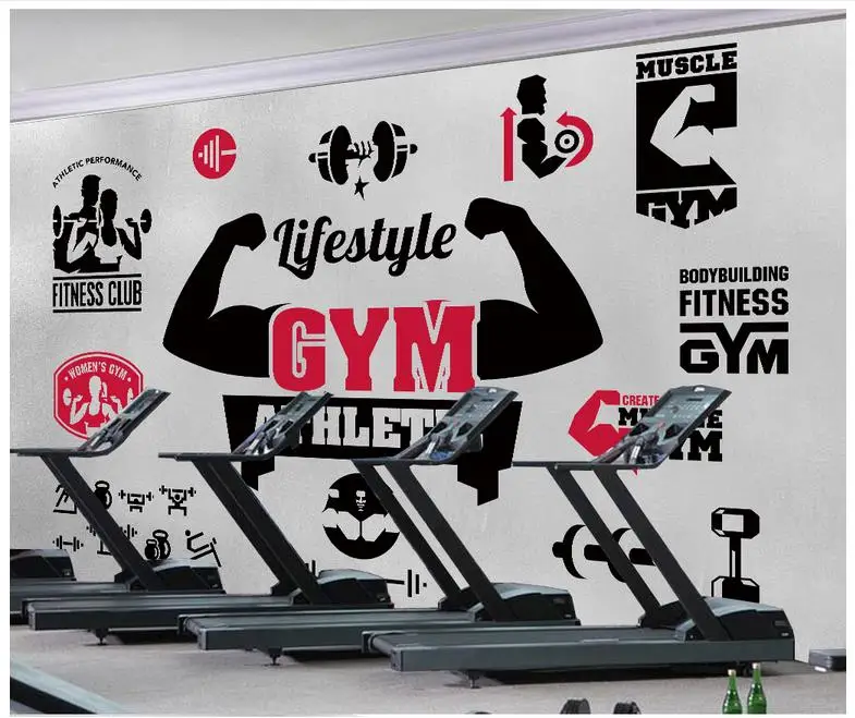 3d Wallpaper 3d Murals Wallpaper For Walls 3 D Gym Mural Custom