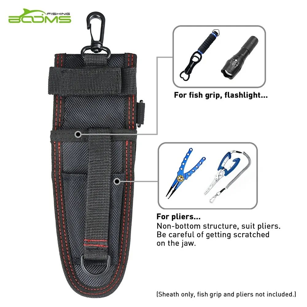 Booms Fishing P02 Tool Sheath Designed for Fishing Pliers and Fish Grip Booms Fishing P02 Tool Sheath Designed for Fishing Pliers and Fish Grip