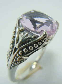

Sweet retro ancient silver contracted pattern fashion female ring ring