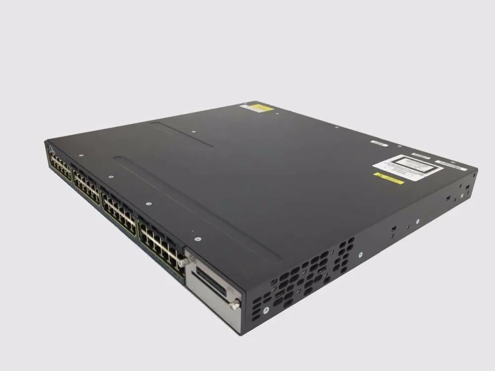 Герметизированный WS-C3560X-48PF-S катализатор C3560X 48 порт PoE гигабитный Ethernet коммутатор