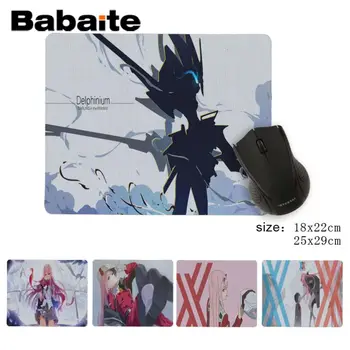 

Babaite Custom Skin Darling In The Franxx Aesthetic Computer Gaming Mousemats Comfort small Mouse Mat Gaming Mouse pad