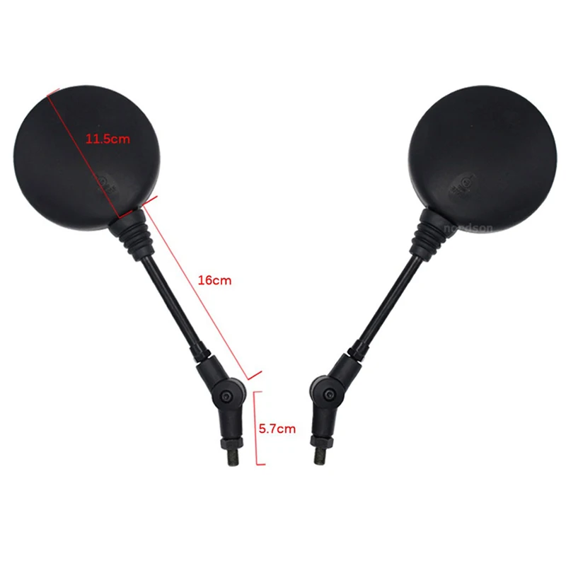 Nuoxintr Motorcycle Mirrors 22MM Handlebar Side Bar End Rear view mirror For Aprilia Ducati BMW Honda Suzuki Kawasaki Yamaha