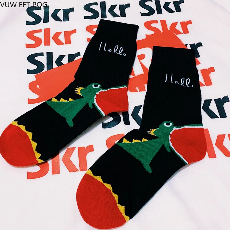 

Men and women cute cartoon socks hip hop street personality socks