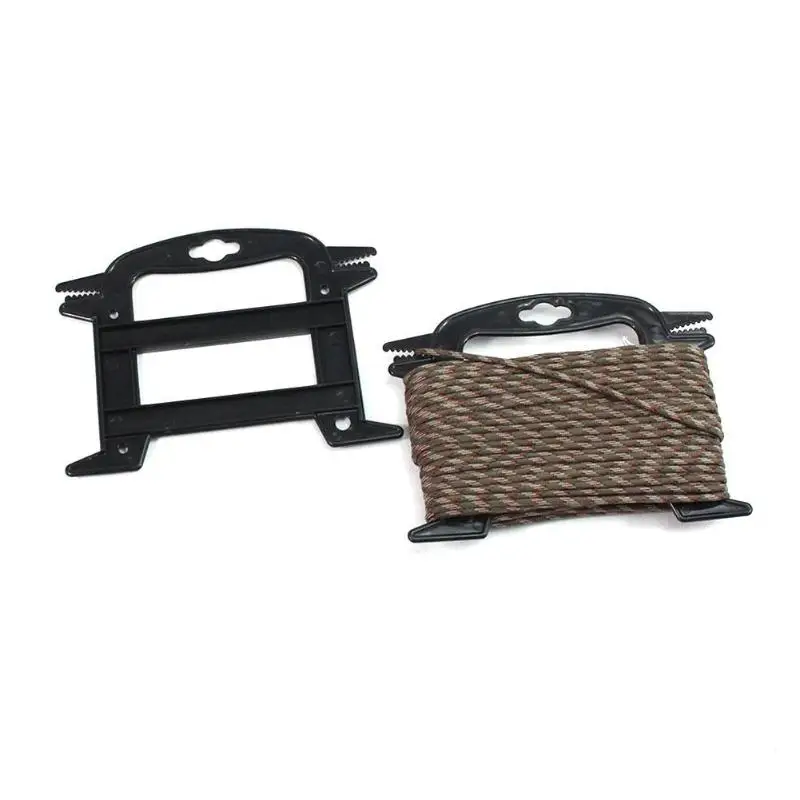 

Plastic Winding Line Reel Rig Winders Umbrella Rope Storage Bracket for Camping Outdoor Multipurpose Mini Gadget