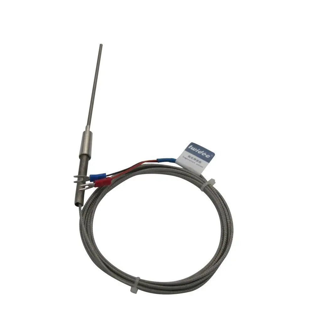 High-quality Stainless Steel Probe Temperature Controller Sensor J Type Thermocouple Tube with 2m Wire Cable 3x50x1m | Инструменты